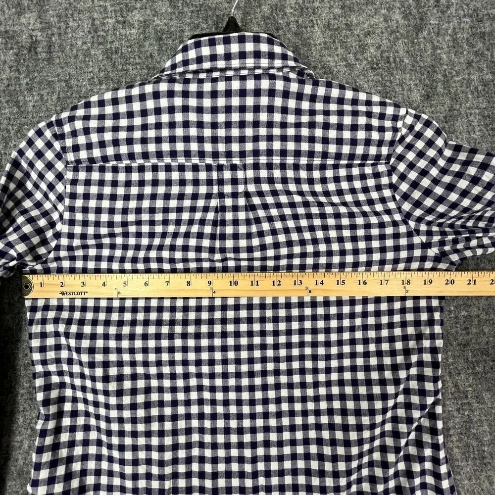 Banana Republic Plaid Shirt‎ Mens Small Soft Wash Button Down Business Casual